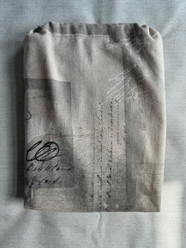 Handmade Limited Edition Fabric-Covered Journal with Integrated Pencil Case - Dutch masters Rijksmuseum themed cover