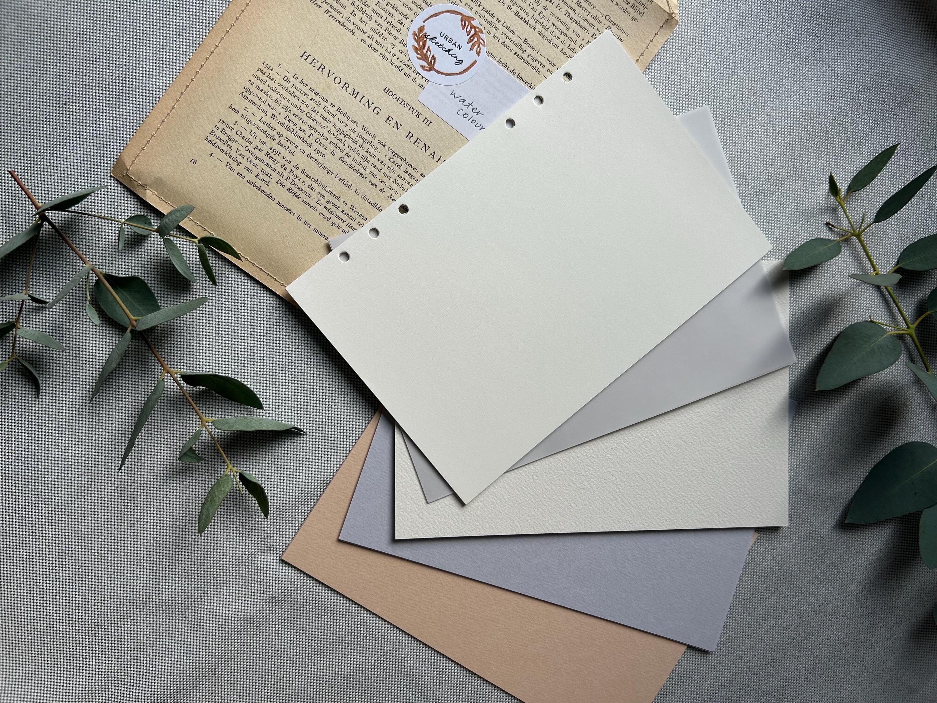 Sketching & Watercolour Insert – A5 Refill for Ring-Bound Journals