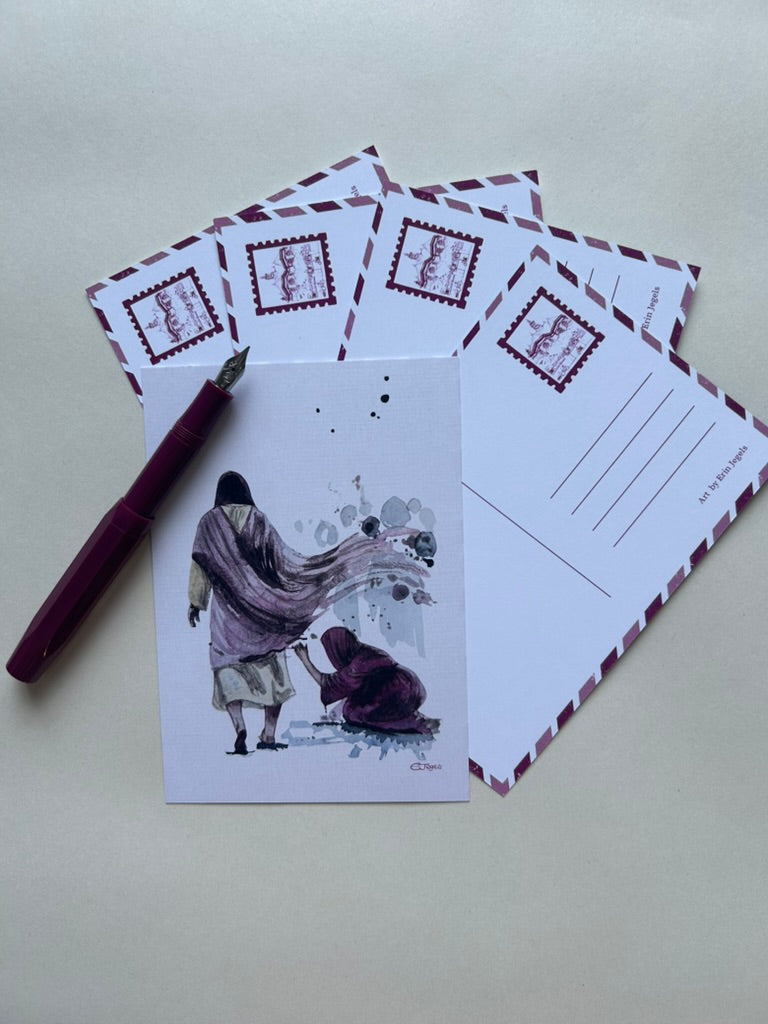 Set of 5 Original Postcards - Devotional Collection