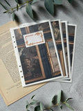 Handmade A5 Planner Dividers Set of 4 – Dutch masters Rijksmuseum theme