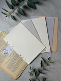Sketching & Watercolour Insert – A5 Refill for Ring-Bound Journals
