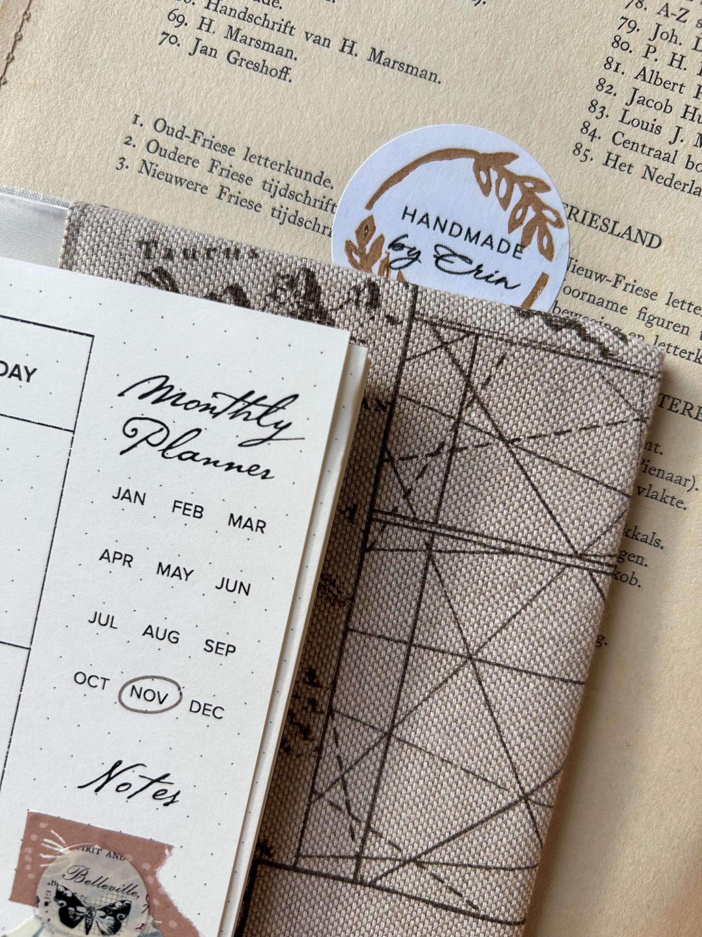 Monthly Planner – A5 Undated Month-to-View Inserts